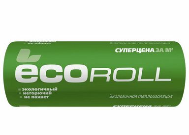 Теплоизоляция EcoRoll Рулон 044 8200х1220х50 мм