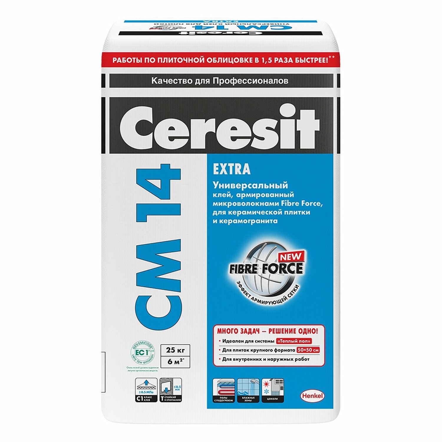 Клей цементный Cerseit CM-14 25кг