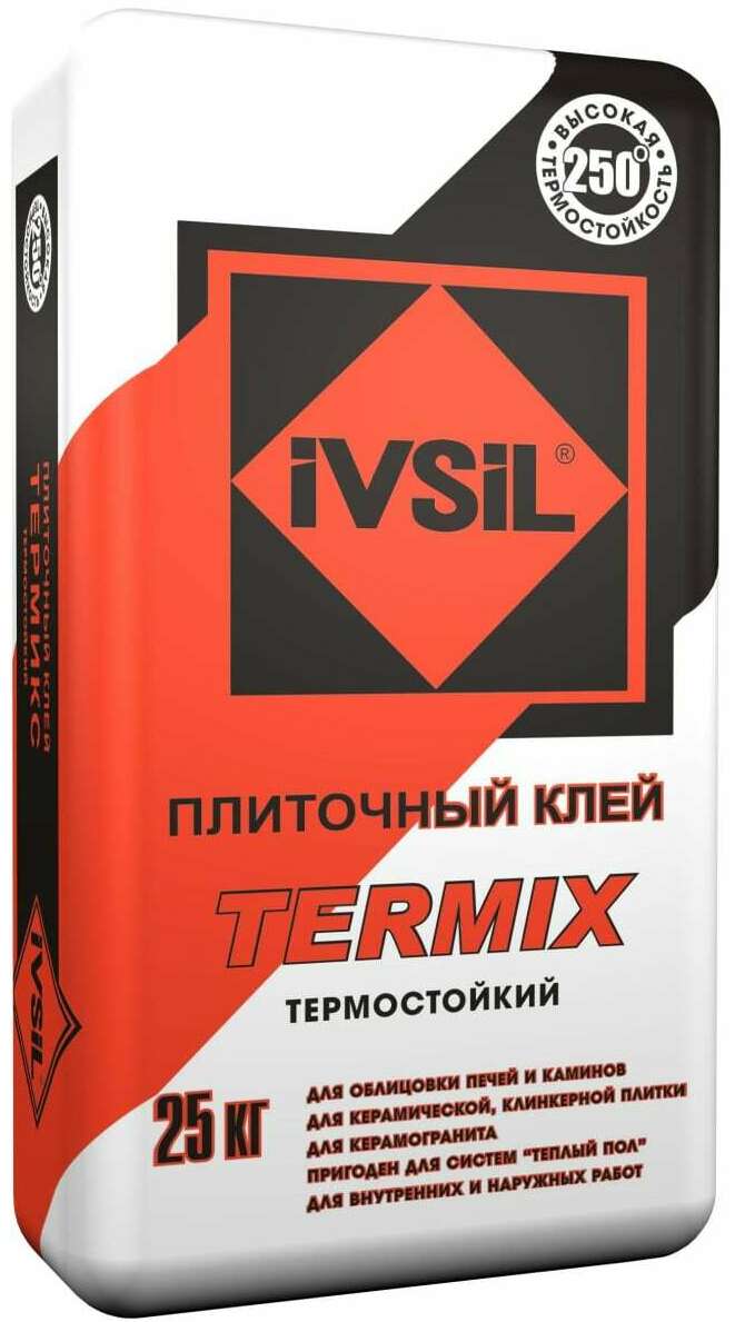 Клей для камина IVSIL Temix 30 кг.